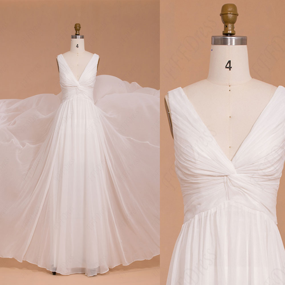 simple chiffon gown styles